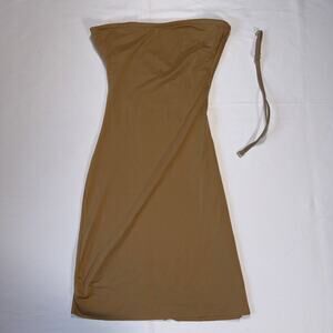 Love Your Assets Strapless Shaping Nude Slip Nude Sz Small
